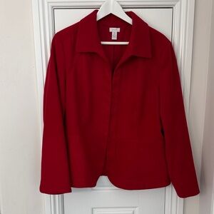 Chico's Vibrant Red Blazer